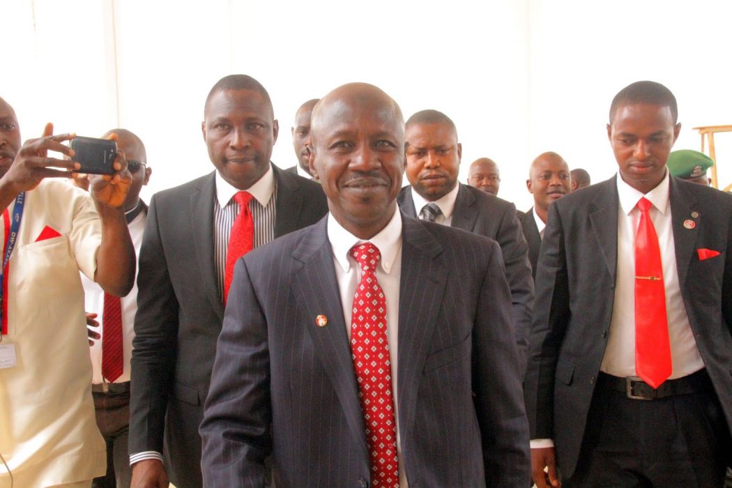 Ibrahim Magu, Abdullahi Ganduje, EFCC