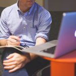 man laptop Startup Stock Photo