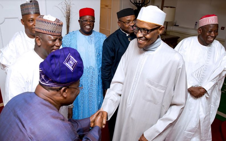 Buhari governors Nigeria