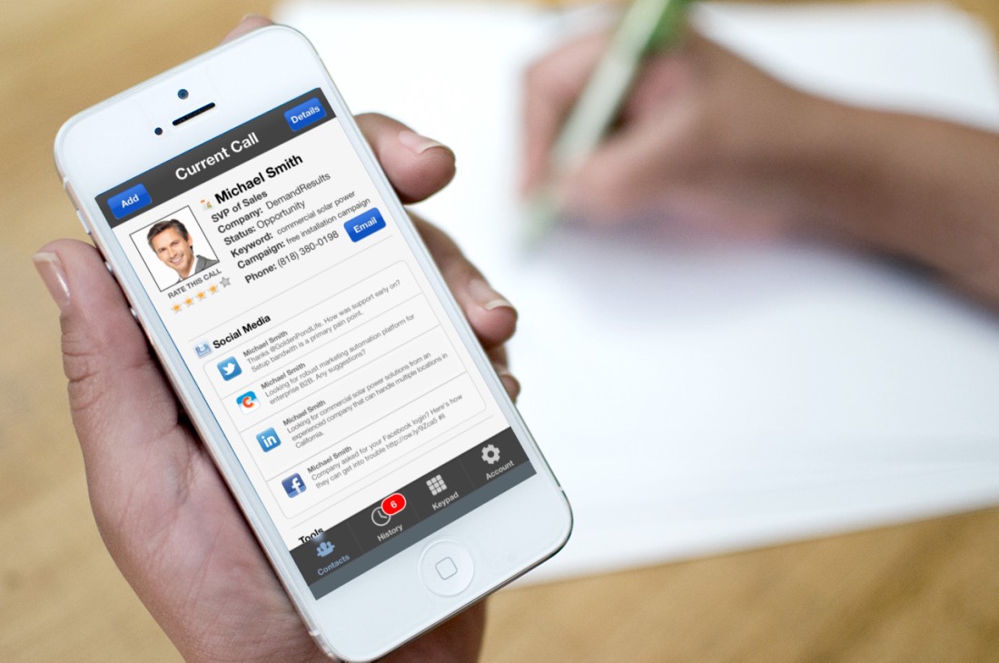 Mobile business CRM mobile app, mobile CRM