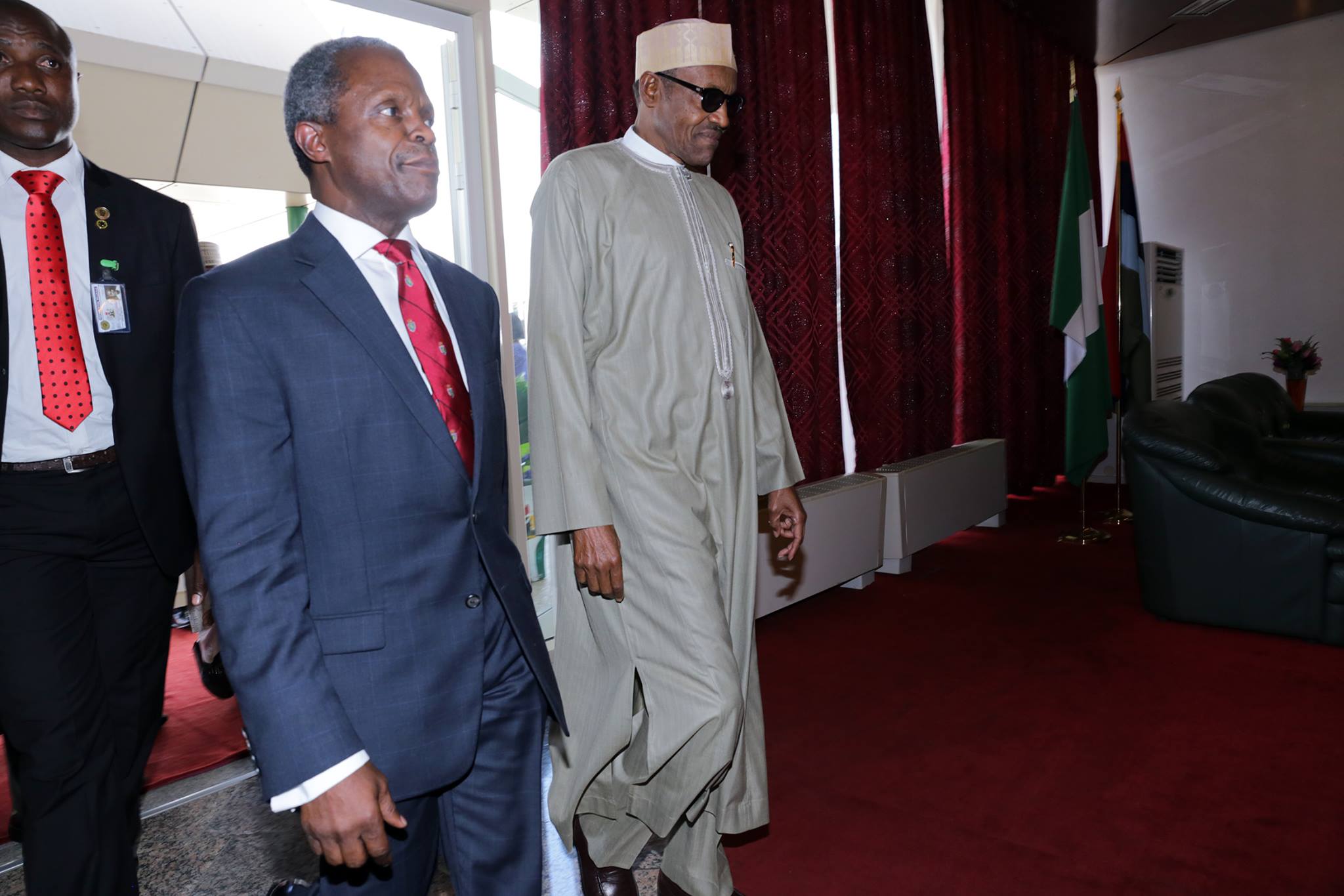 Abba Kyari , NDPHC , Niger Delta Power Holding , Yemi Osinbajo President Muhammadu Buhari and Vice President Yemi Osinbajo