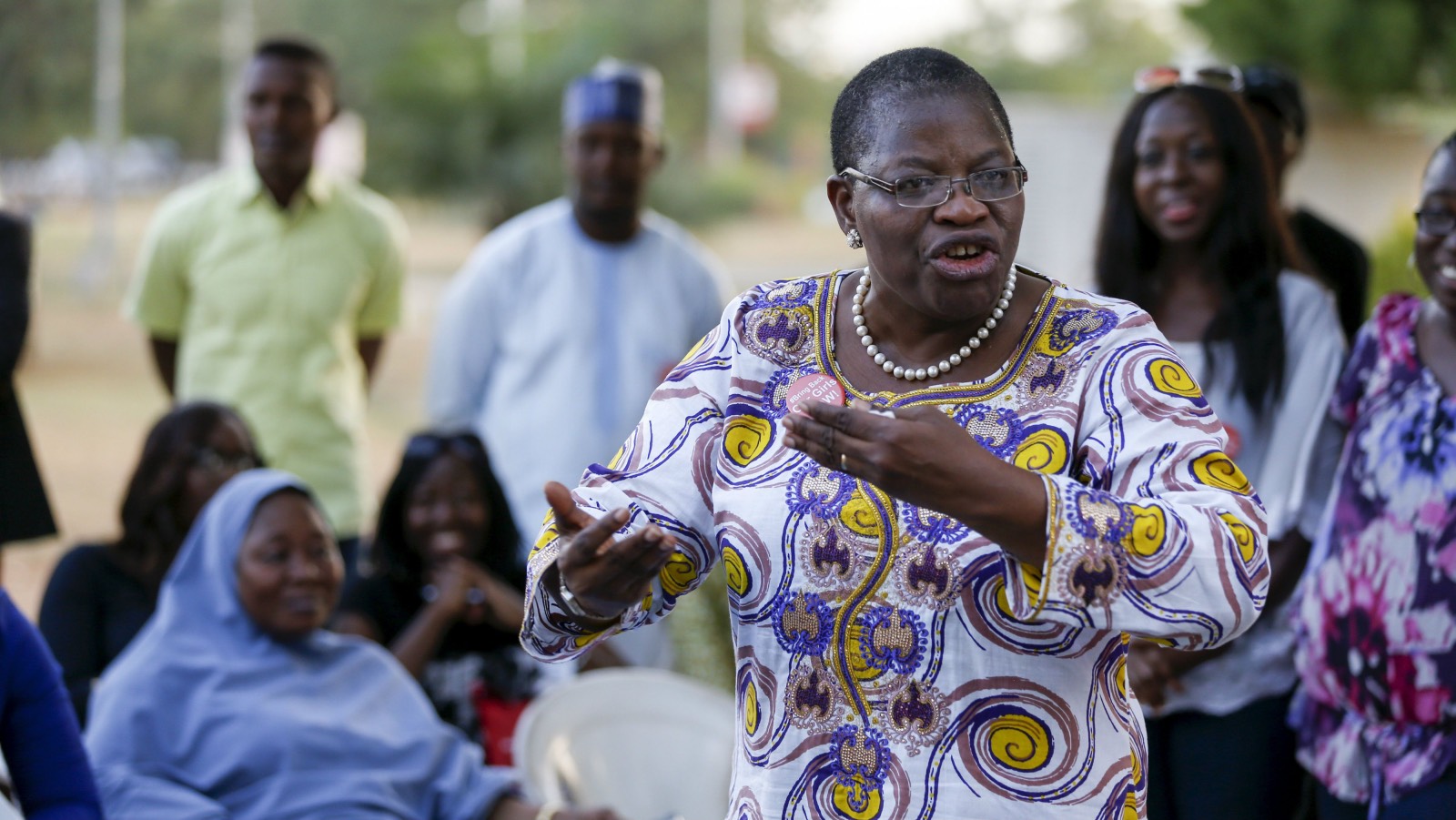 Oby Ezekwesili, founder of the Bring Back Our Girls movement