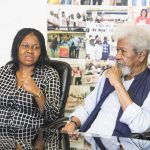 Wole Soyinka  President, Women Arise,  Dr Joe Okei-Odumakin