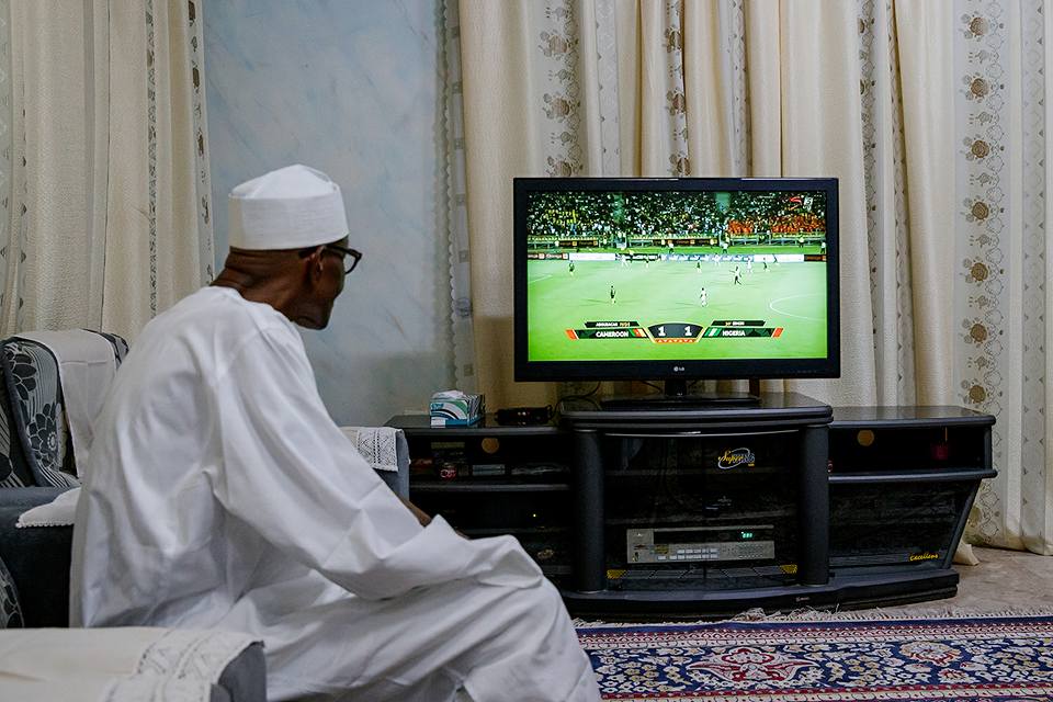 President Muhammadu Buhari, Super Eagles, AFCON