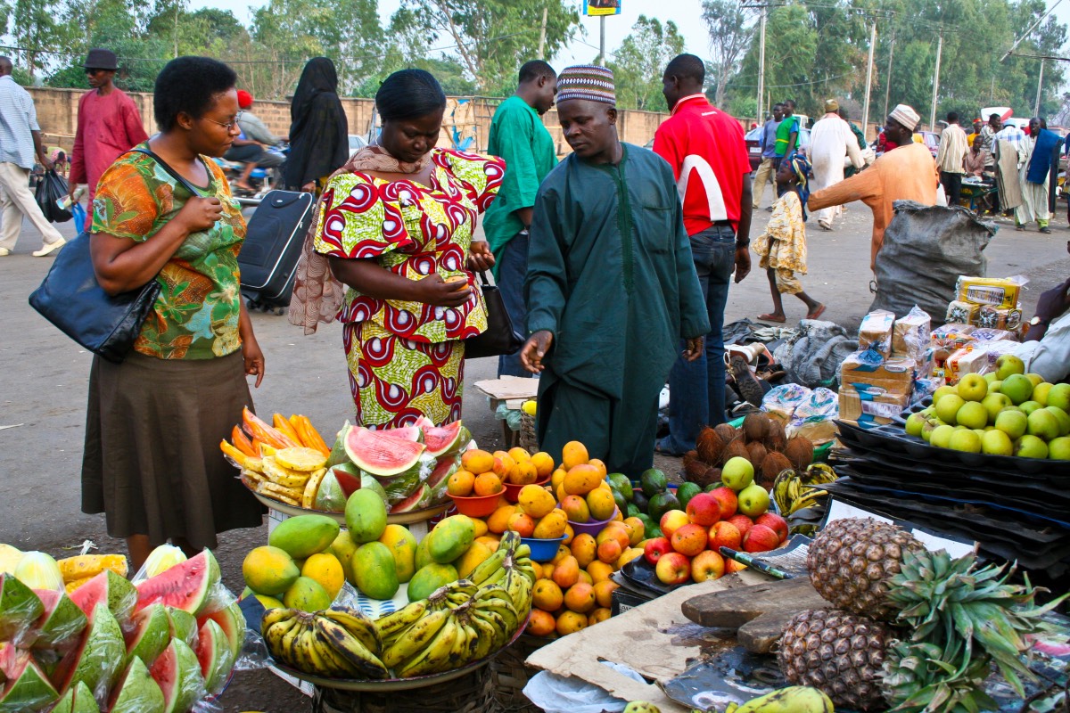 Nigerian Market Nigerian Open Market economy Lagos