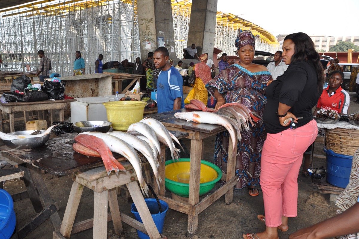 Nigerian Market Nigerian Open Market economy Lagos