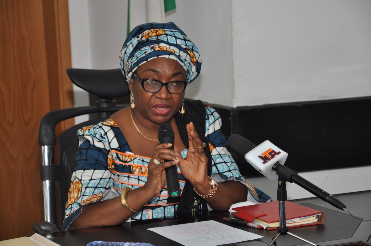 Service Aso Rock Winifred Oyo-Ita, the head of service of the federation