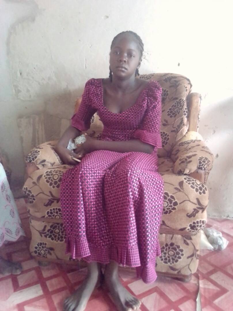 Hauwa Dadi, a 13-year old girl in Yobe State abducted from her home
