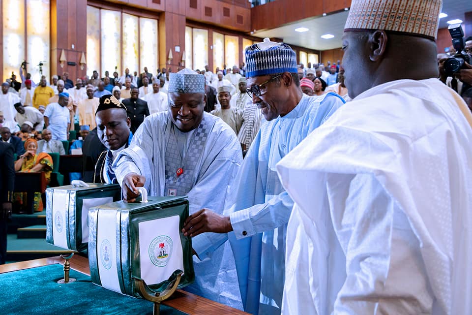 President Muhammadu Buhari on Tuesday, November 7, 2017 presented a budget of N8.61 trillion for the 2018 fiscal year