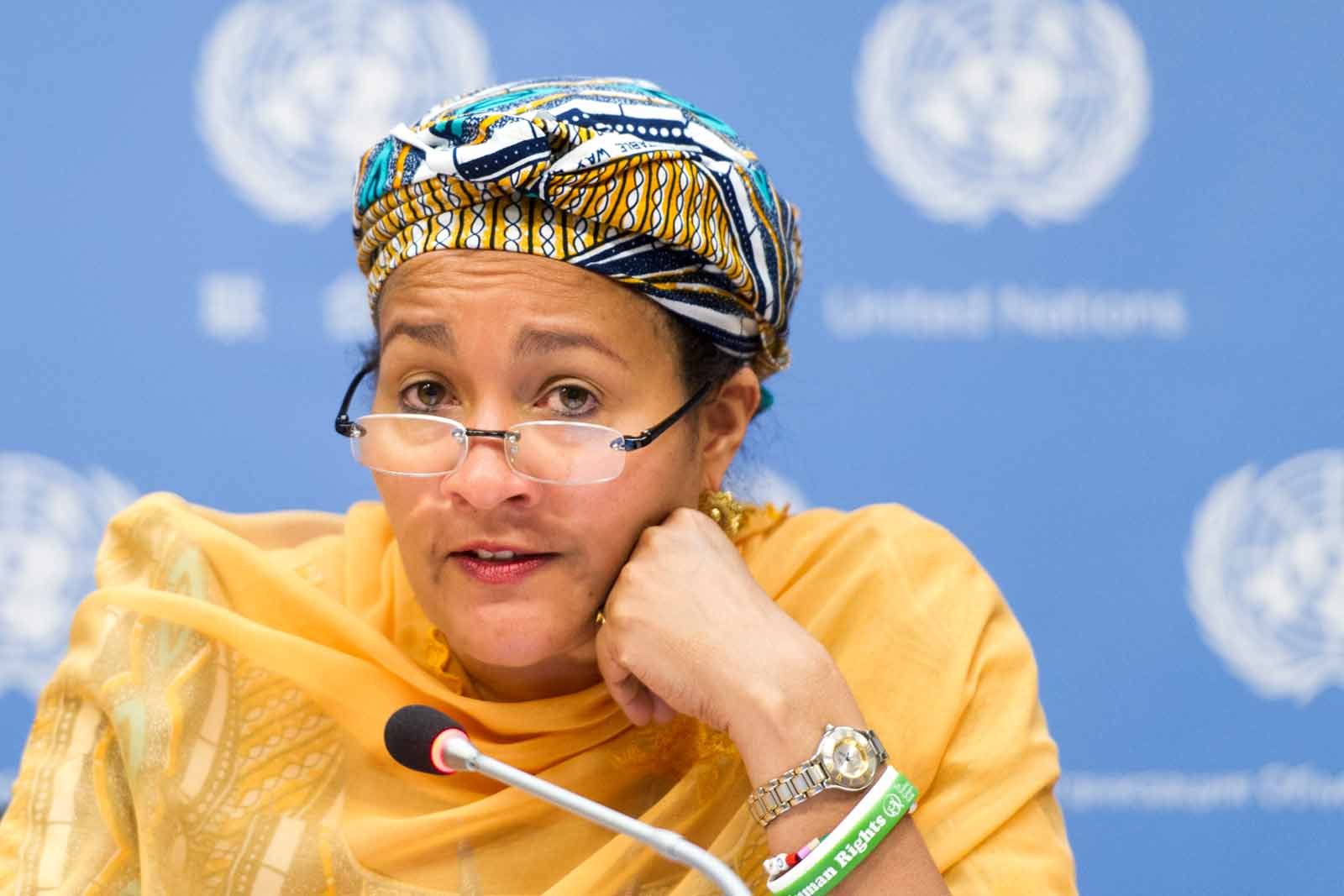 UN Deputy Secretary General, Amina Mohammed