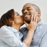African-American-Couple-Kissing