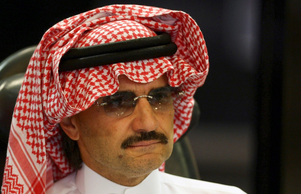 Saudi billionaire Prince Alwaleed bin Talal