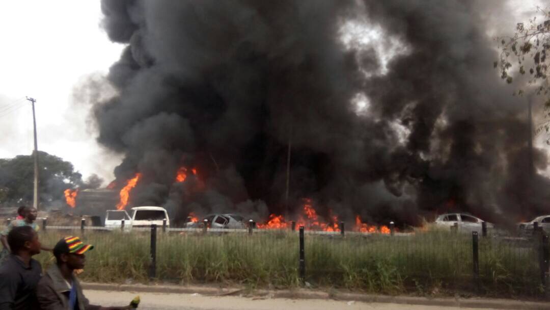 lagos festac tanker fire