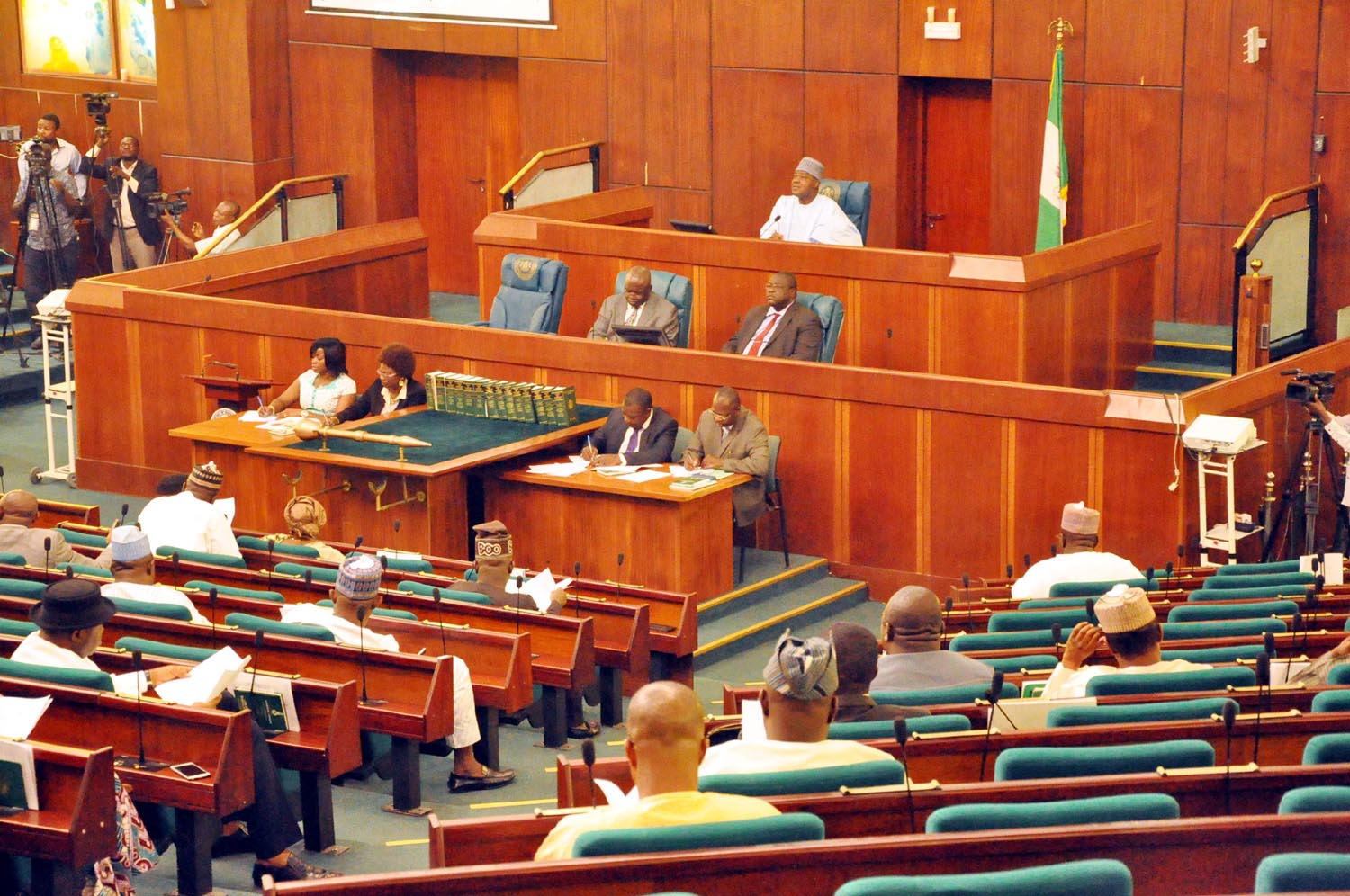 President Muhammadu Buhari, Yakubu Barde, Agom Adara, Nasir el-Rufai, Oghene Emma-Igoh