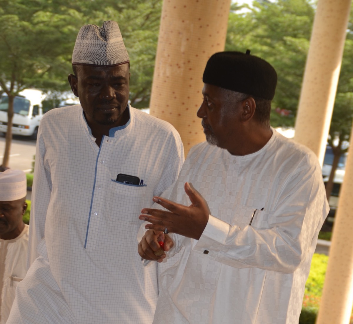 Yushau Shuaib with Sambo Dasuki in Court recently_FotorYushau Shuaib with Sambo Dasuki in Court recently_Fotor