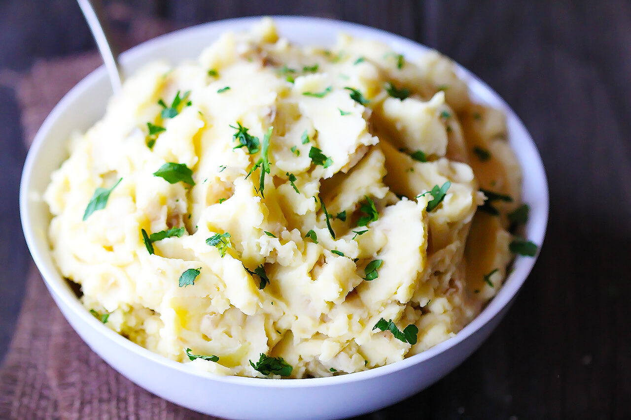 mashed potatoes