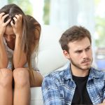 Couple Or Marriage Angry And Sad After Argument