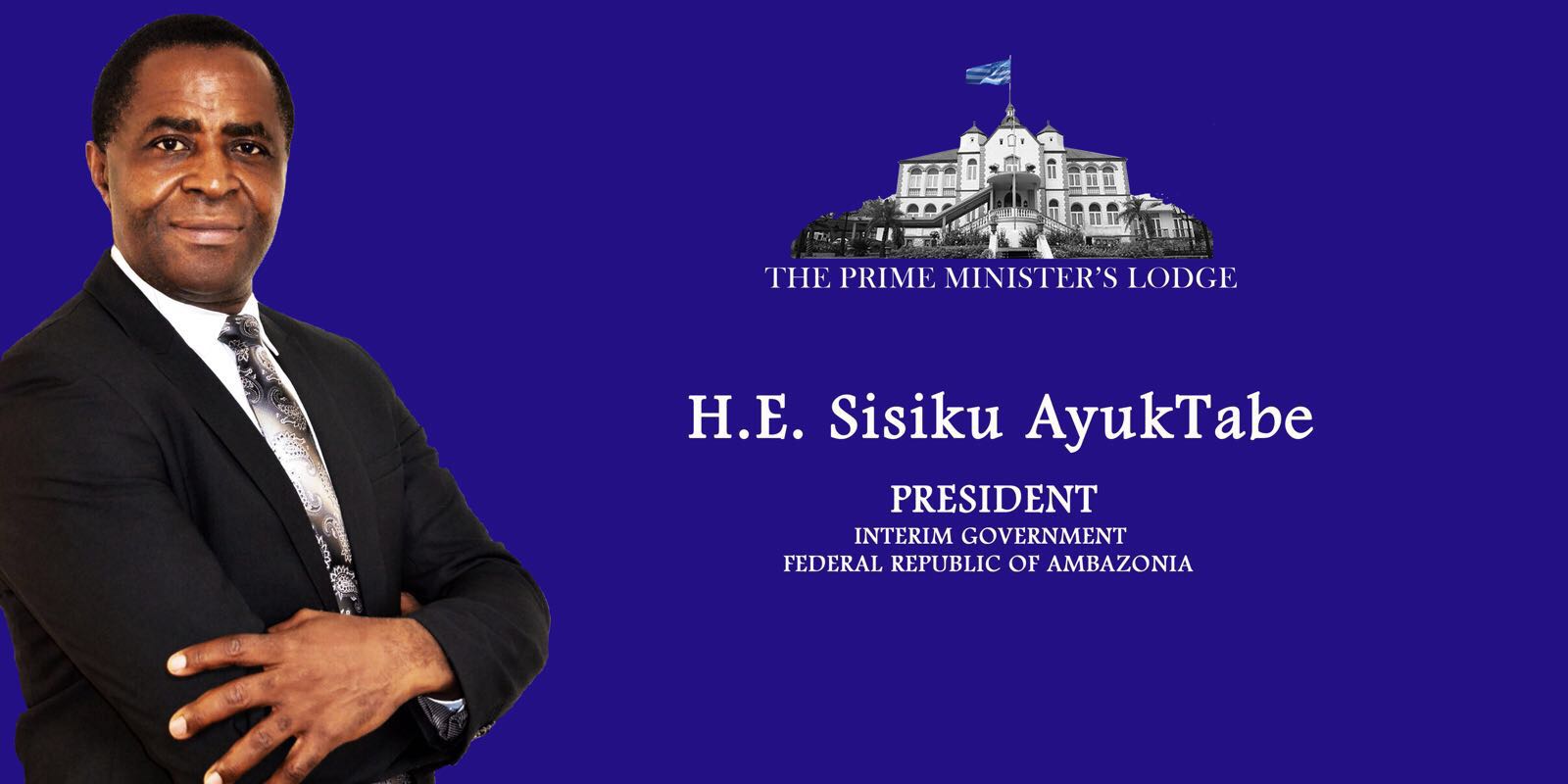 Sisiku Ayuk Tabe, President of The Federal Republic of Ambazonia | Federal Republic of Ambazonia cameroonian