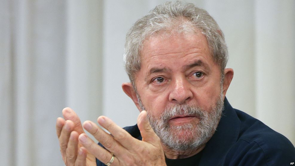 Ex-President Luiz Inacio of Brazil sentenced to nine and half years in prison for corruption -