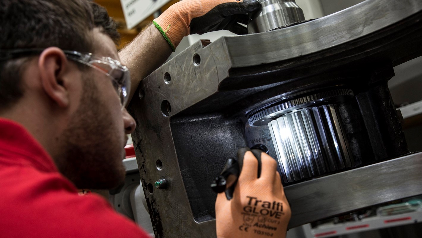industrial gearbox inspection The Trent