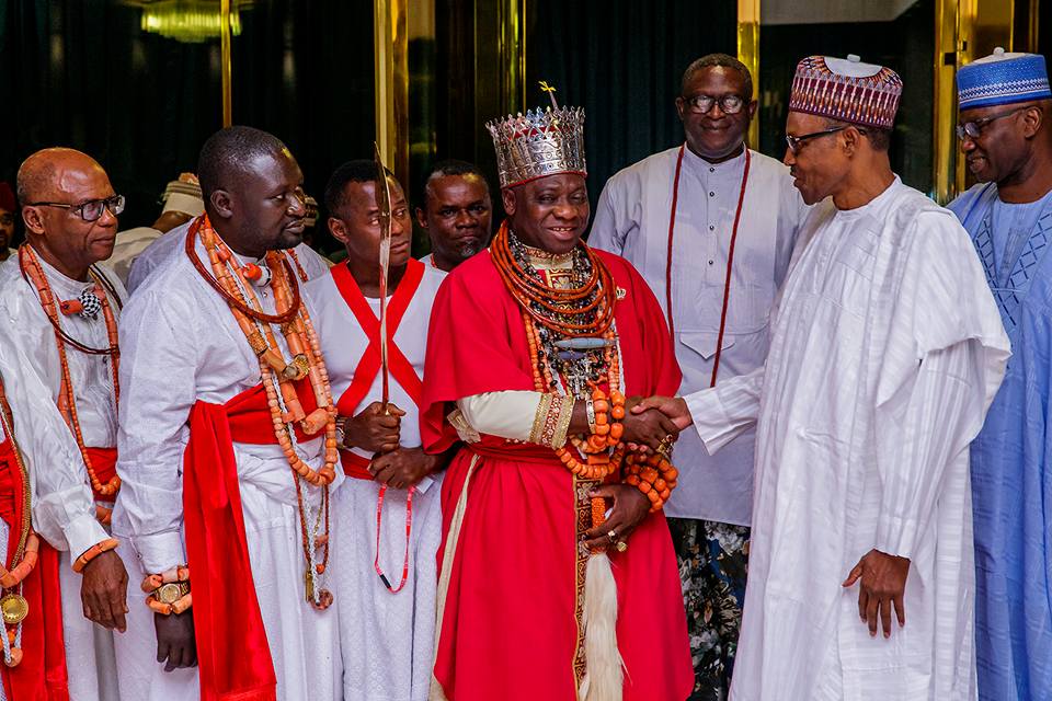 Muhammadu Buhari, Ogiame Ikenwoli, the olu of Warri , Itse Sagay,