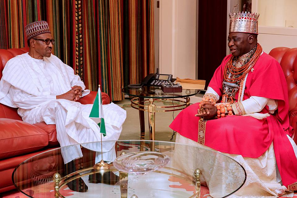 Muhammadu Buhari, Ogiame Ikenwoli, the olu of Warri , Itse Sagay,