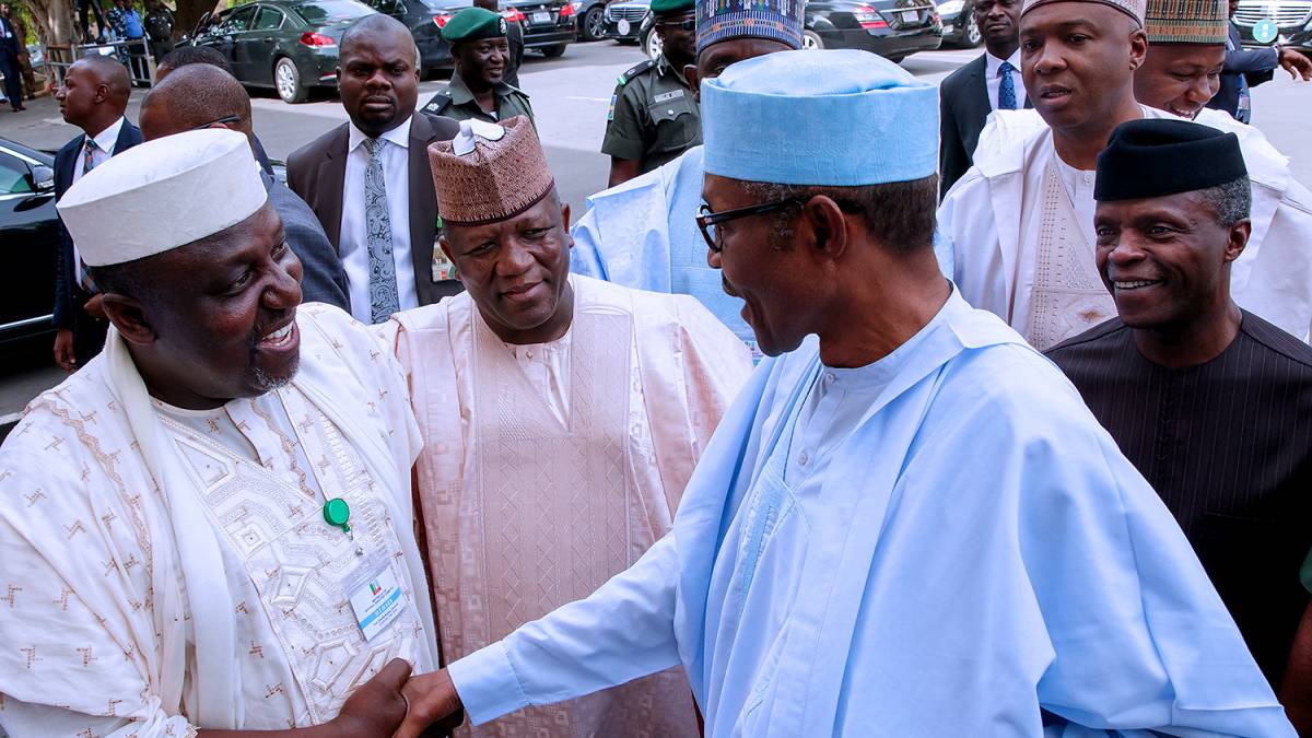 Muhammadu Buhari, APC Governors, Daura