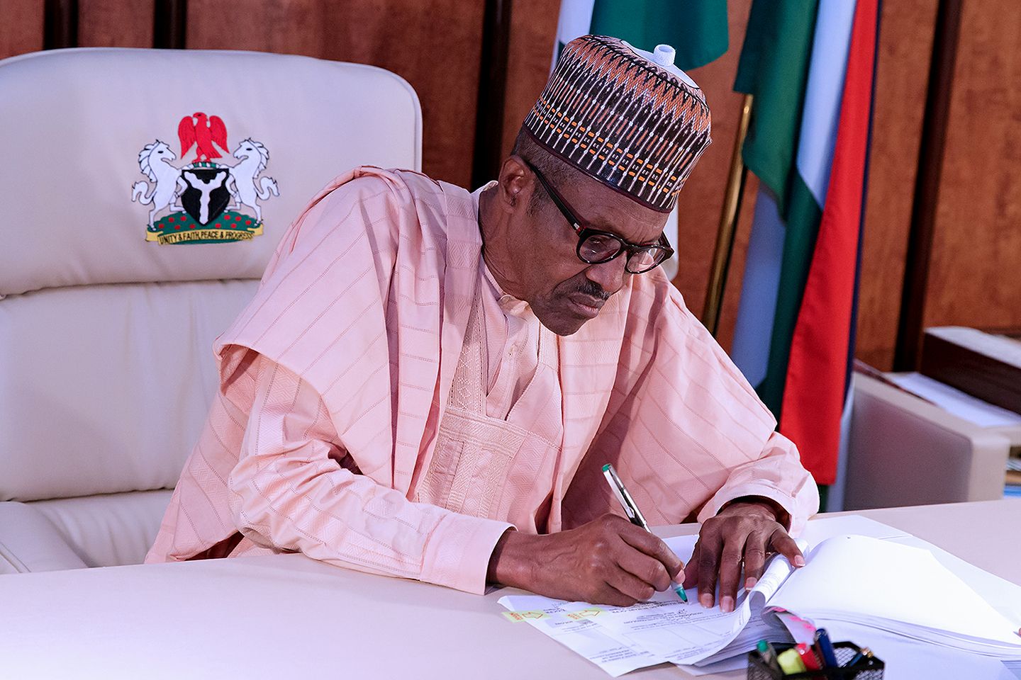 Muhammadu Buhari, Lawrence Ojabo, Ibukun Abimbola Odusote, Nkechi Ejele, Permanent Secretaries