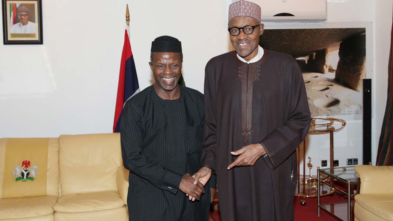 Osinbajo, Vice President, Letter