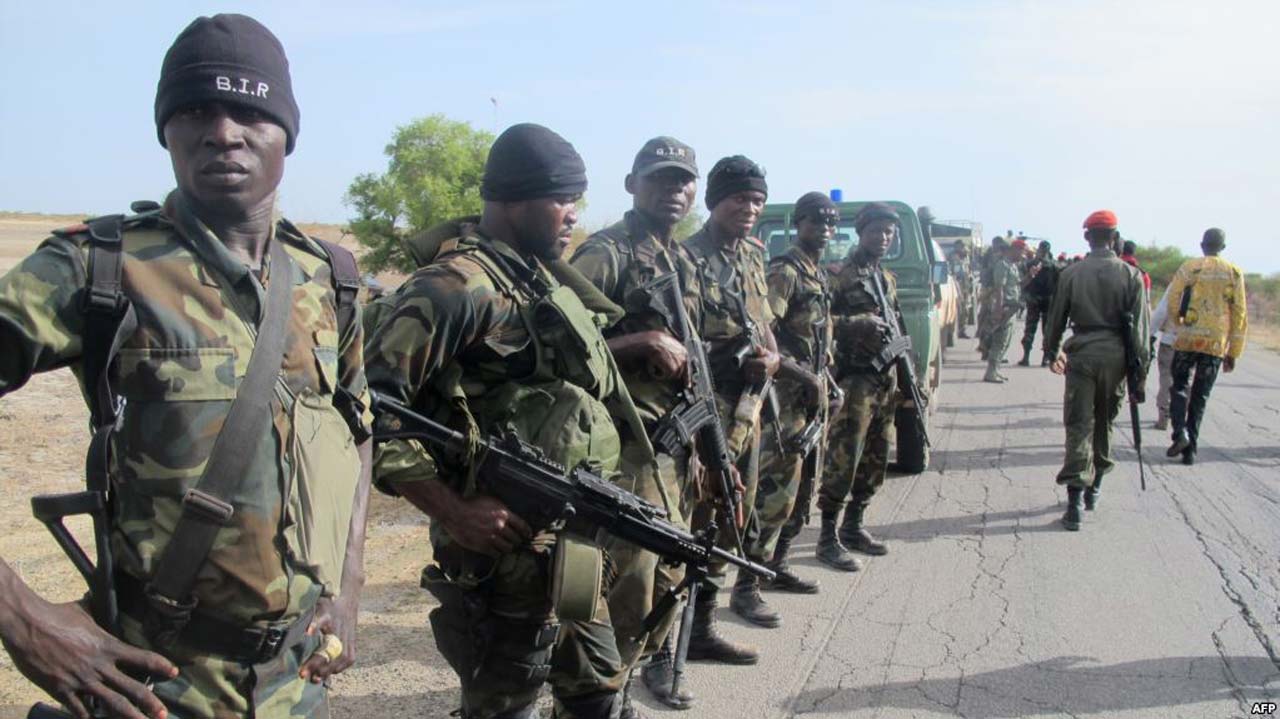 Cameroonian Troops