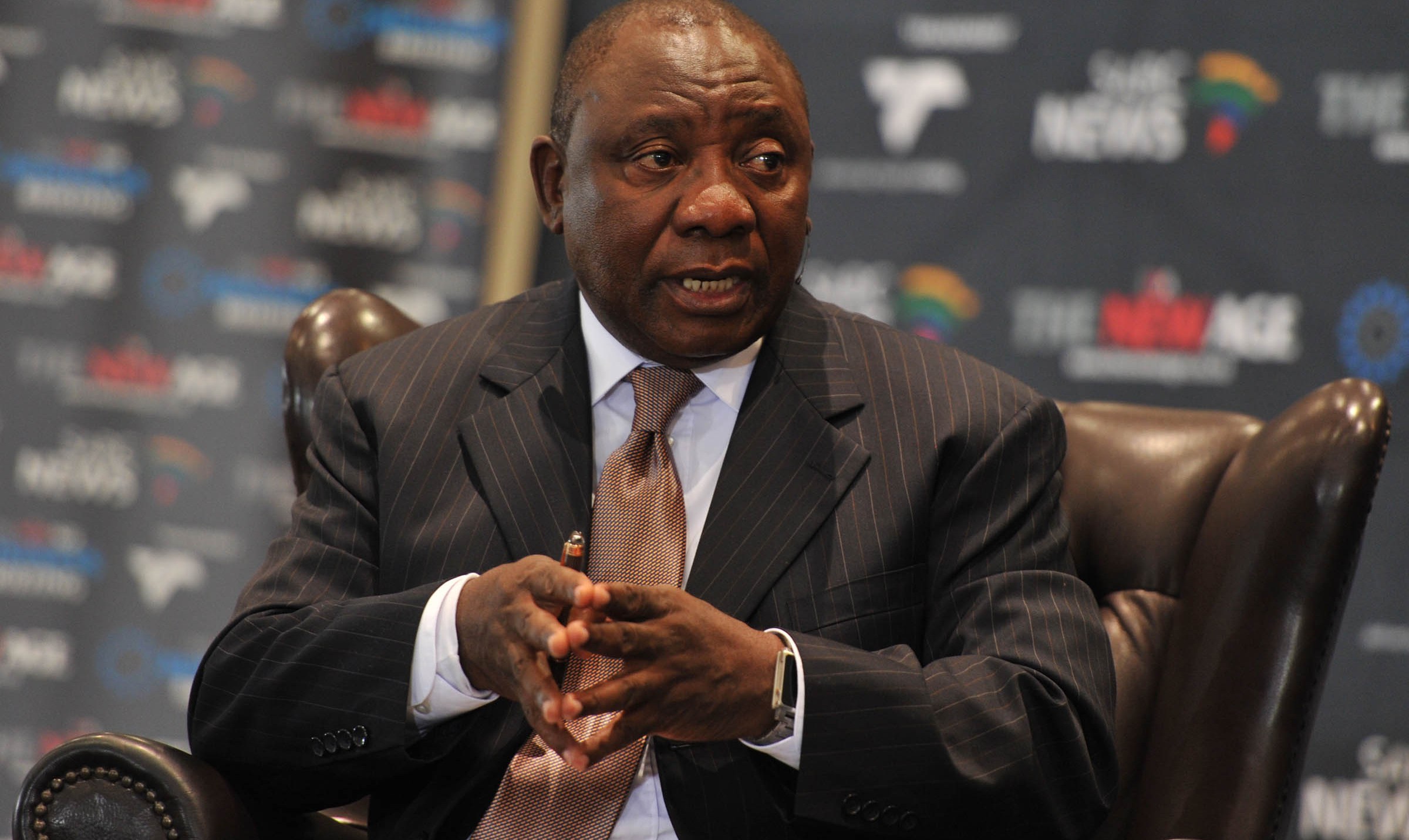 Cyril Ramaphosa, South Africa, Protest