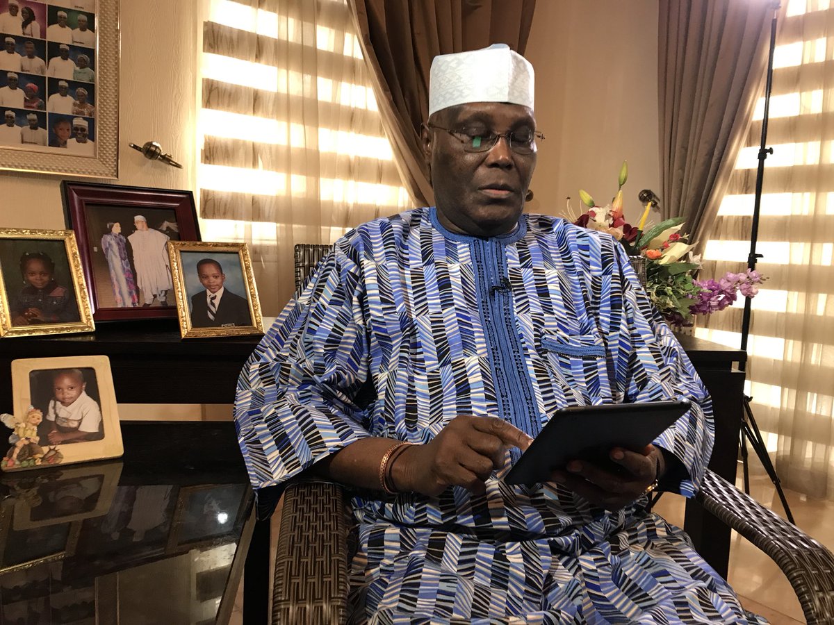 Atiku Abubakar, Muhammadu Buhari, Daura, Ayo Adebanjo, Afenifere