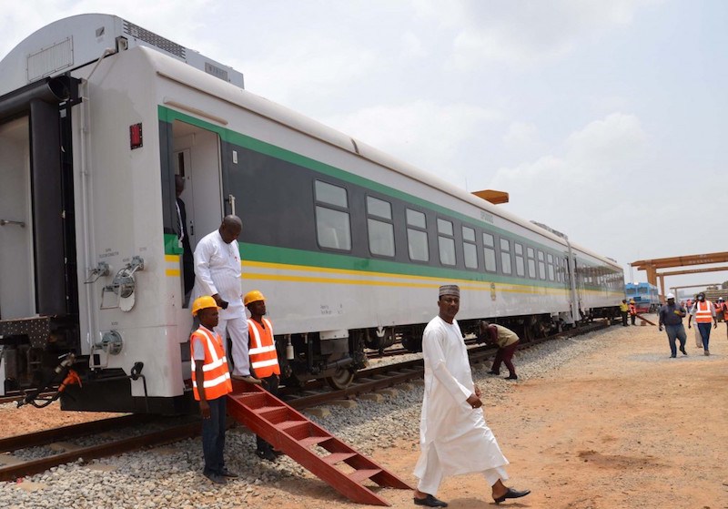 Fidet Okhiria, Mu’azu Sambo, Railway