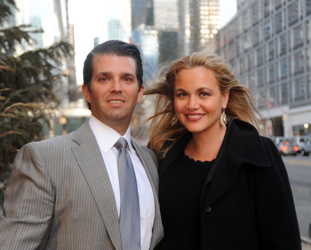 Donald Trump Jr. and his wife Vanessa Trump