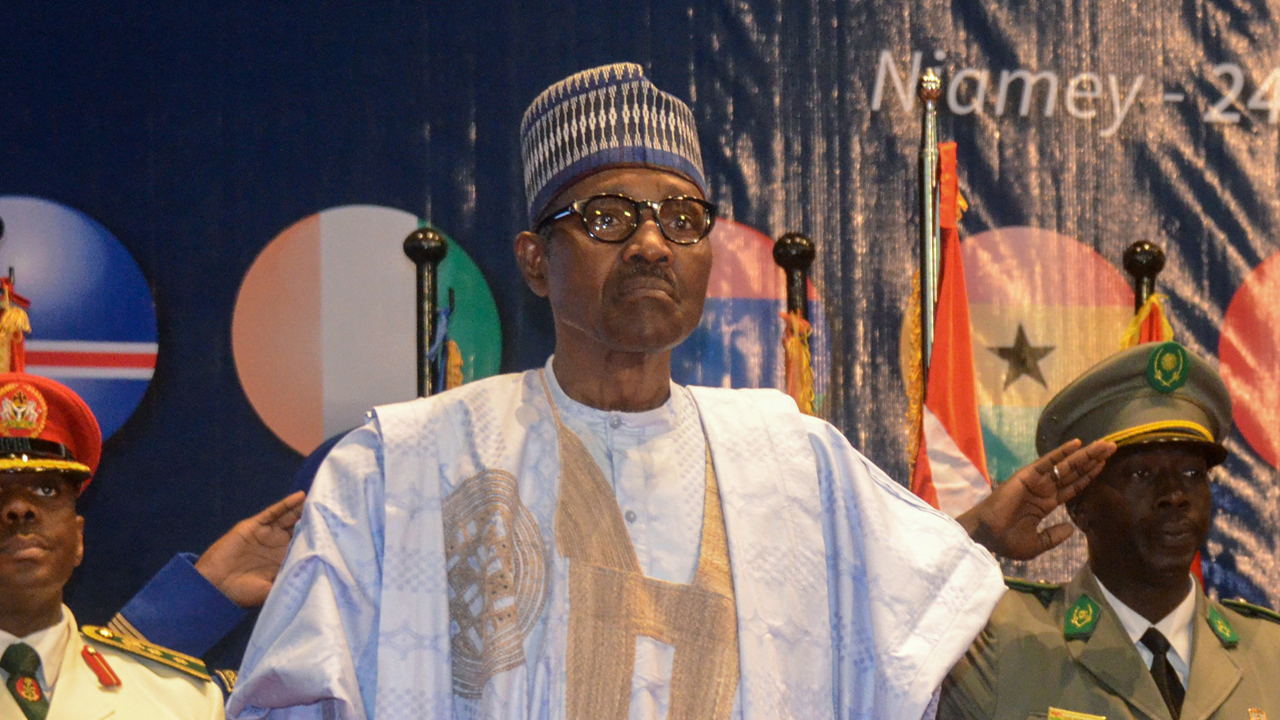 Nigeria's President Muhammadu Buhari