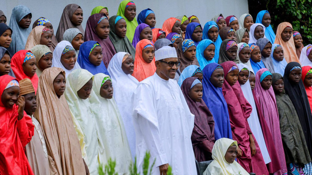 Buhari, Dapchi, Schoolgirls