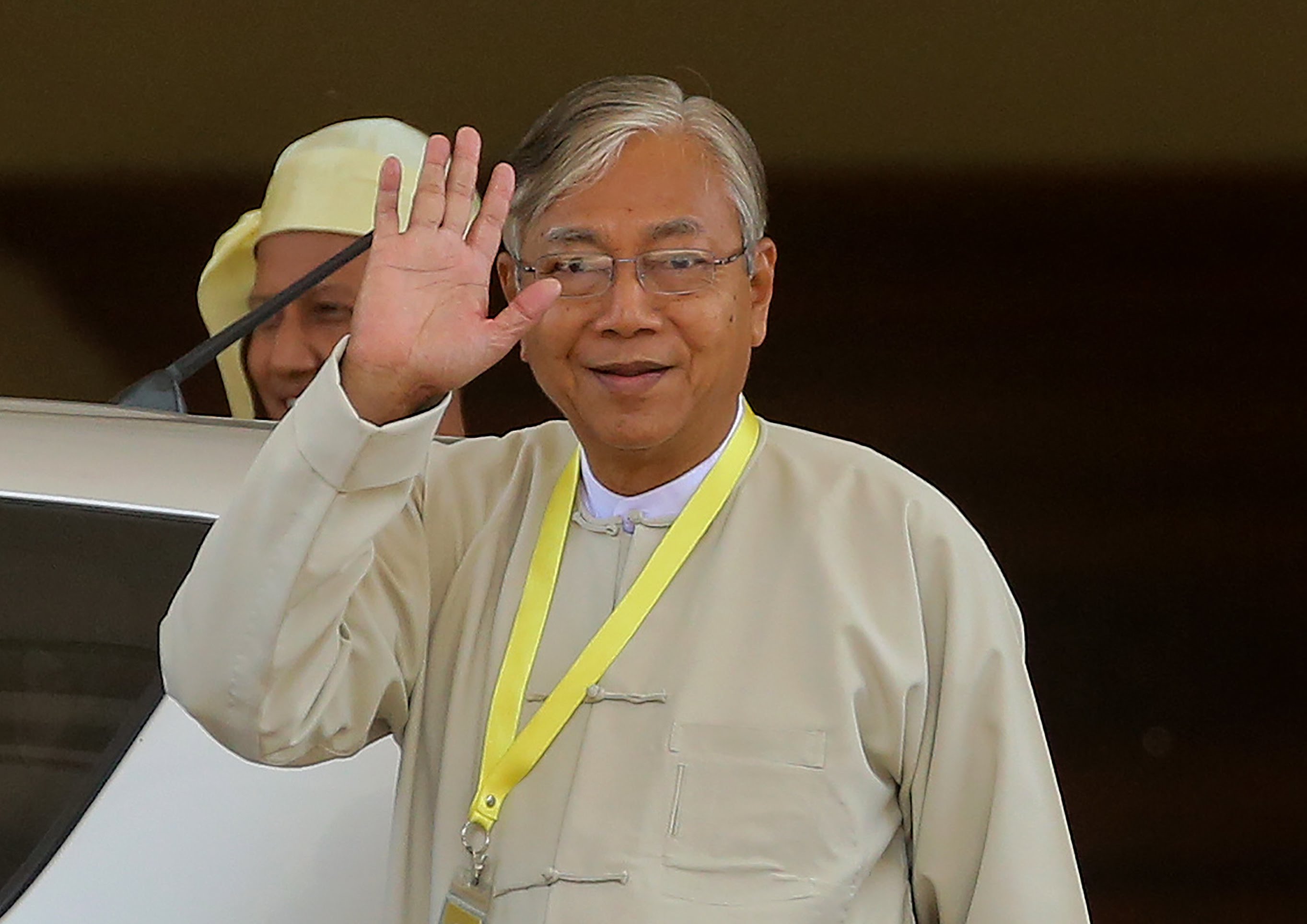 Htin Kyaw resigned as president of Myanmar effective immediately this morning,