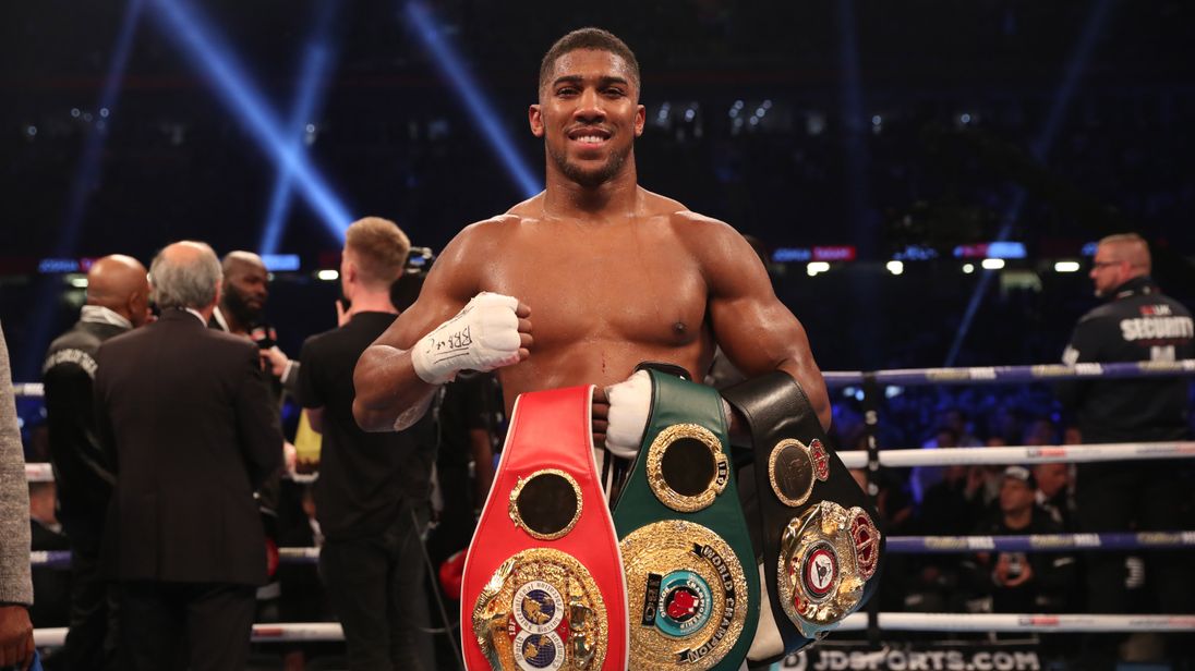 Anthony Parker, Anthony Joshua, Boxing, Title