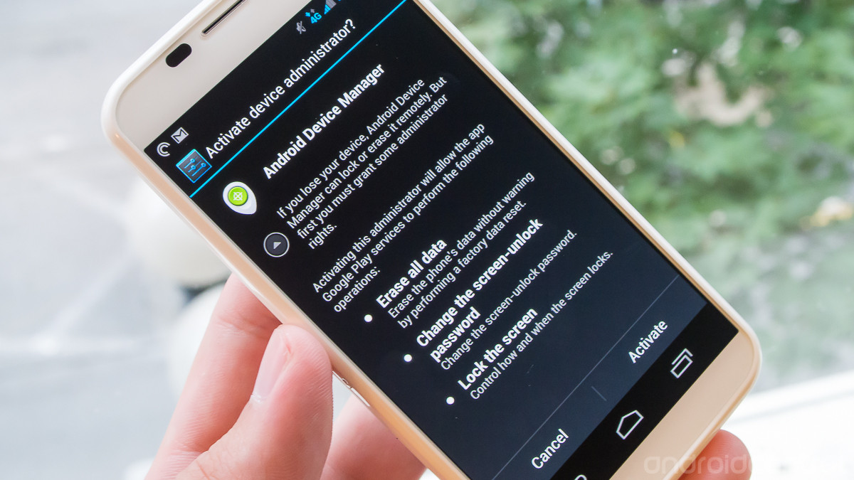 lockscreen android device