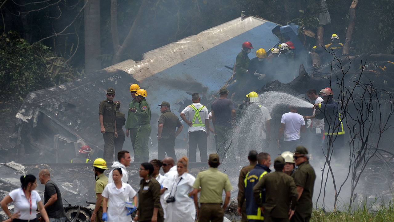 Cuban, Airliner, Crash