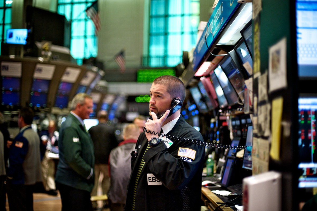 intraday stocks stockbroker wall street