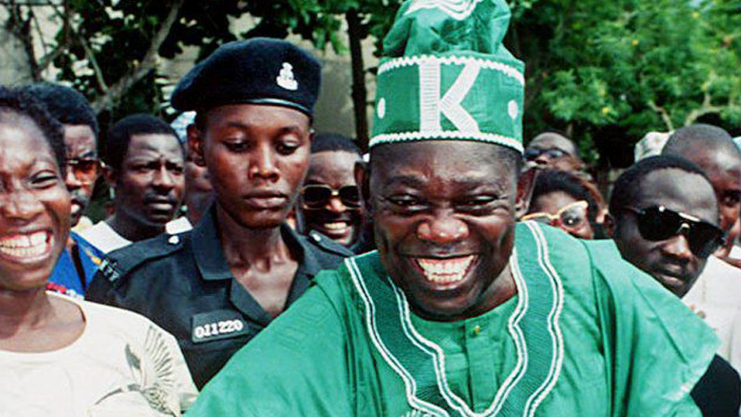Chief MKO Abiola, the presumed winner of the 1993 Presidential elections of June 12