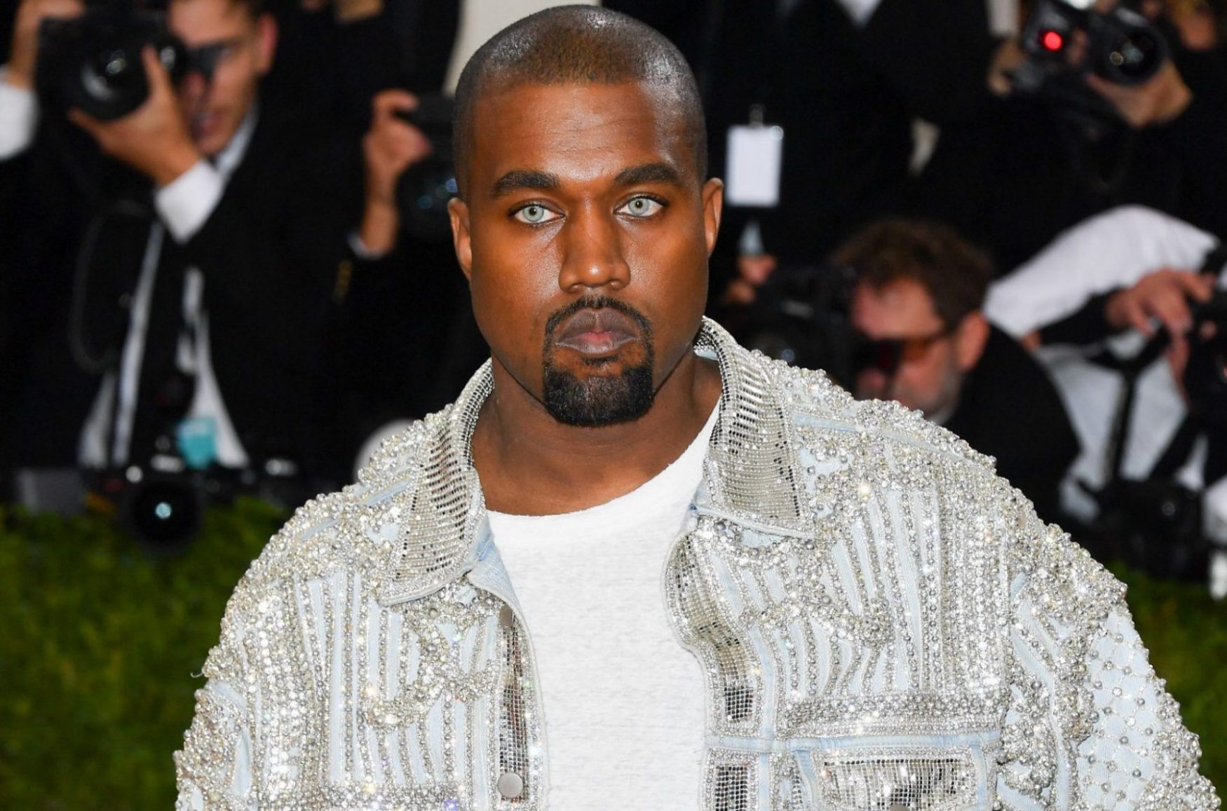 Kanye West at the 2016 Met Gala in New York City.