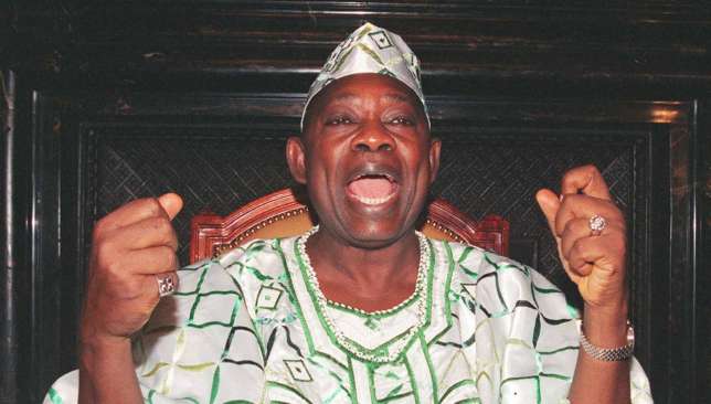 Chief MKO Abiola, the presumed winner of the 1993 Presidential elections of June 12
