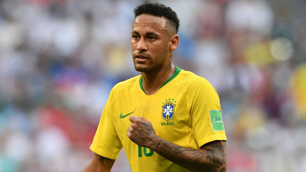 Brazil's forward Neymar Jr.