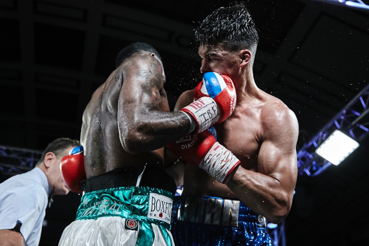 Larry 'The Natural' Ekundayo wins the European boxing championship| Reuters