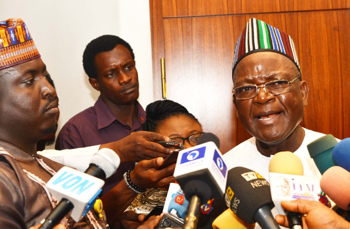 Samuel Ortom, the governor of Benue State