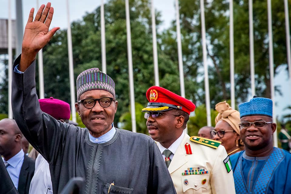 President Muhammadu Buhari, Donald Duke, Jerry Gana