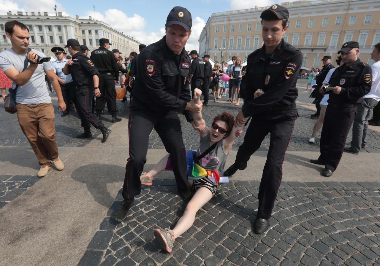 Peter Tatchell, Gay, Russia