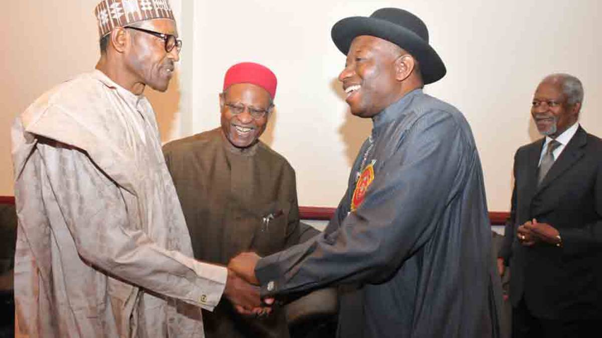 Goodluck Jonathan, Buhari, PDP, APC